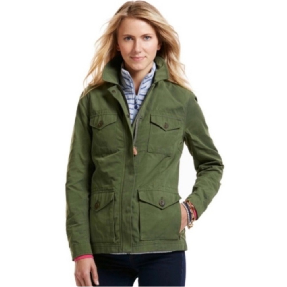 Vineyard Vines Green Barn Jacket (Barbour Lookalike)
